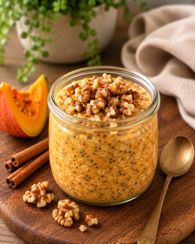 Herbstliche Overnight Oats: 4 zuckerfreie Rezepte für gemütliche Morgen